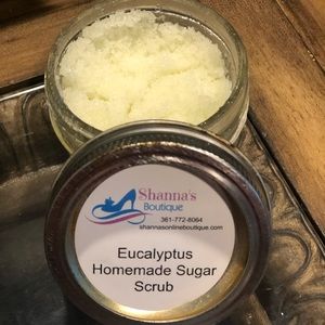 Eucalyptus Homemade Sugar Scrub